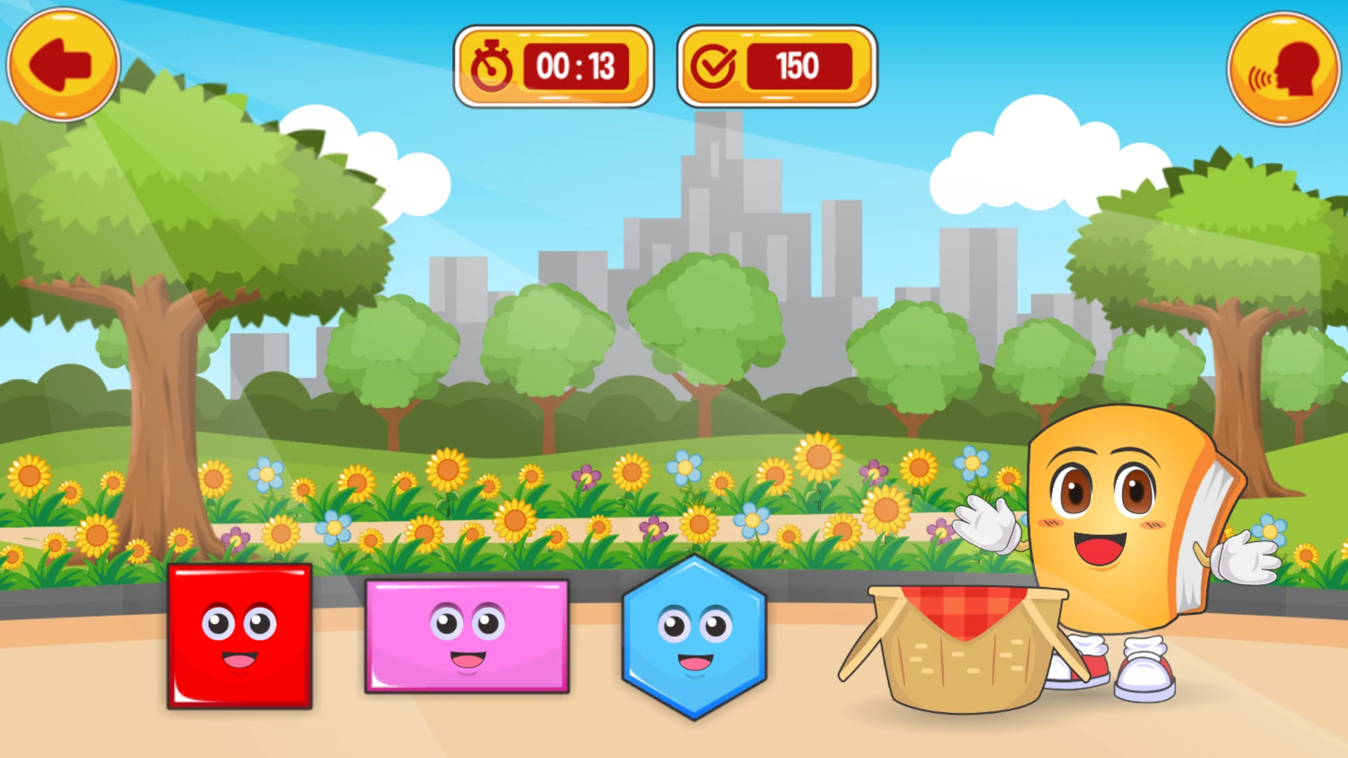 Kids Shapes Learning Game screenshot