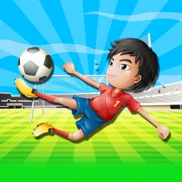 Icono de Niños partido de fútbol